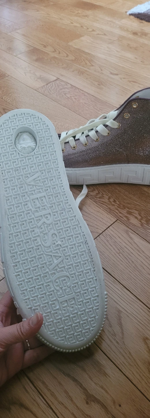 Versace High-Top Sneakers Size 41 - Made in Italy - photo 4