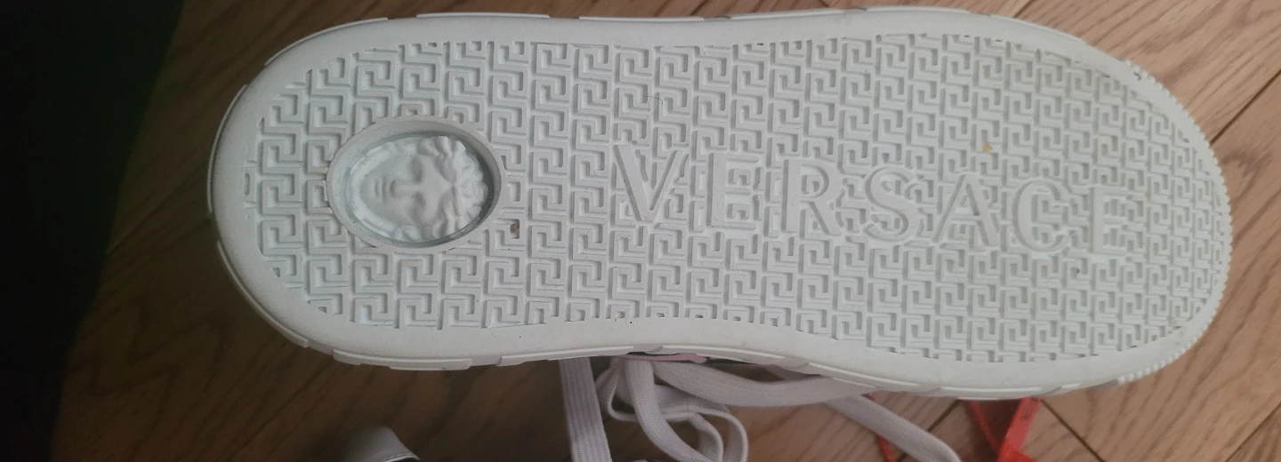 Versace High-Top Sneakers Size 41 - Made in Italy - photo 5