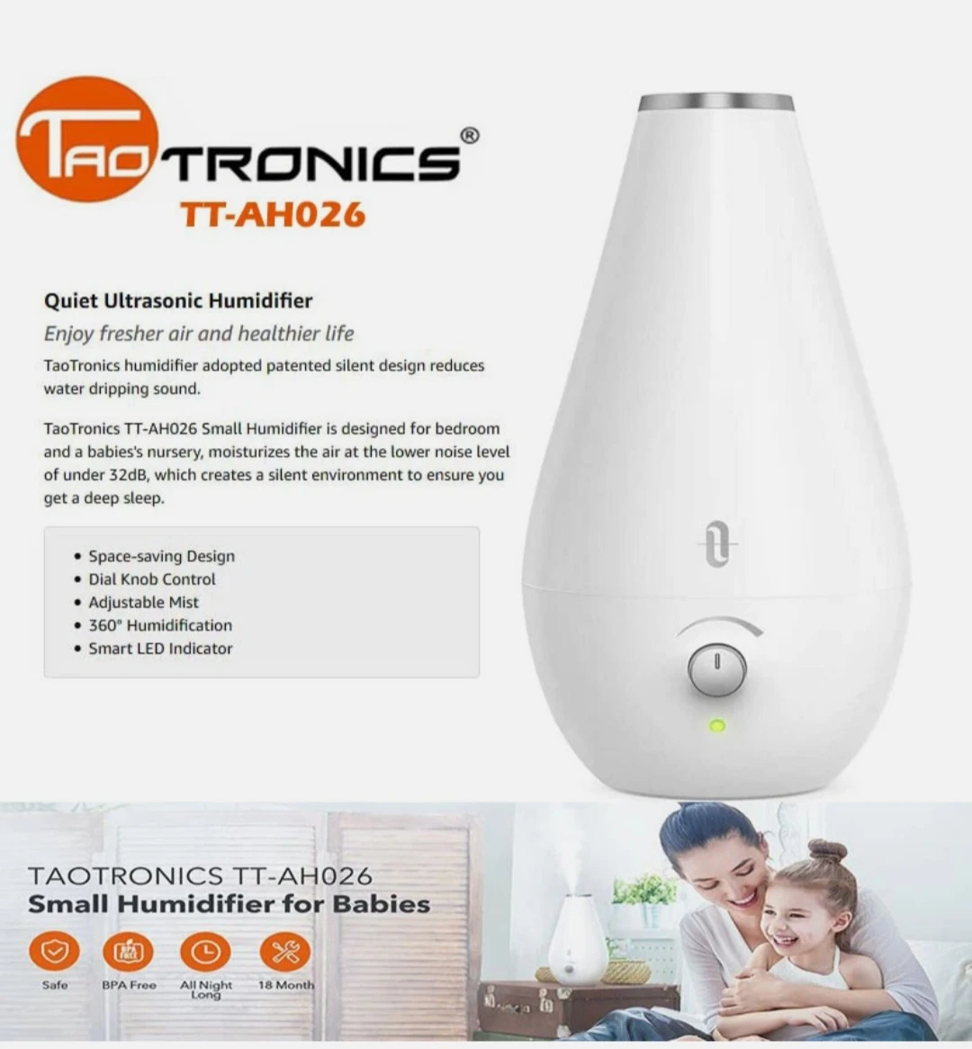 New-TaoTronics Humidifier - photo 5