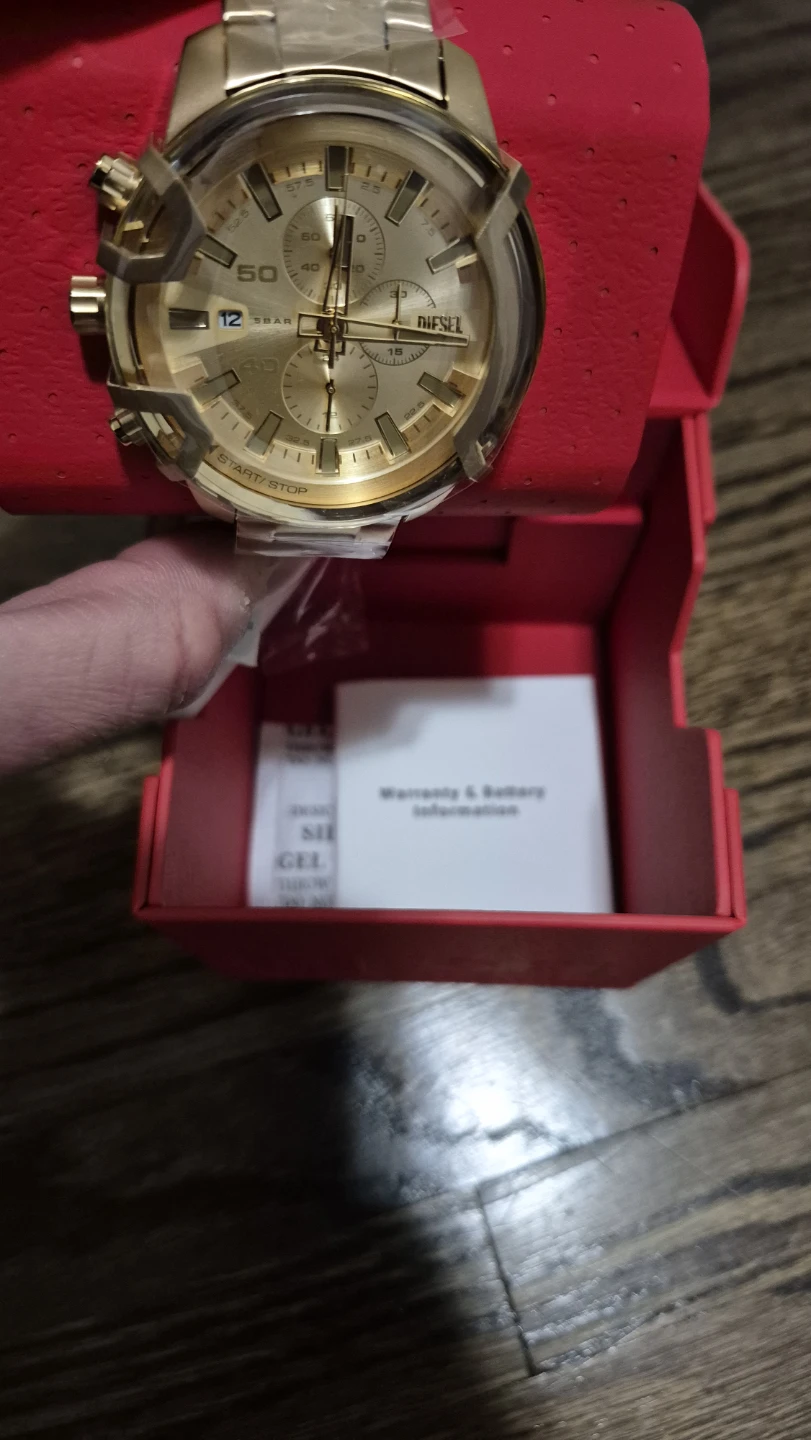 Diesel Watch - Gold Chronograph