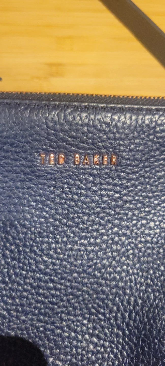 Ted Baker Navy Leather Crossbody Bag - photo 3