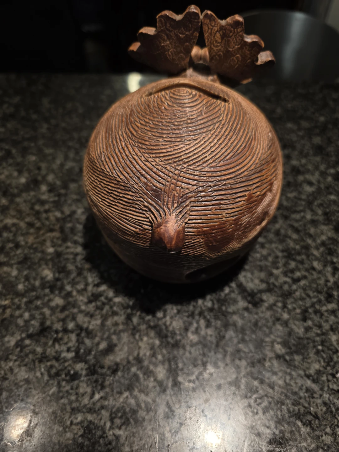 Ceramic vintage moose coin bank - photo 3