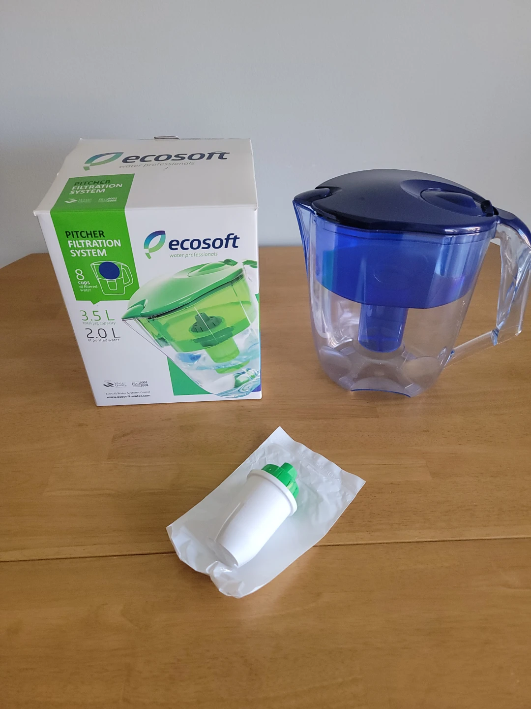 Ecosoft Water Filter Pitcher 3.5L