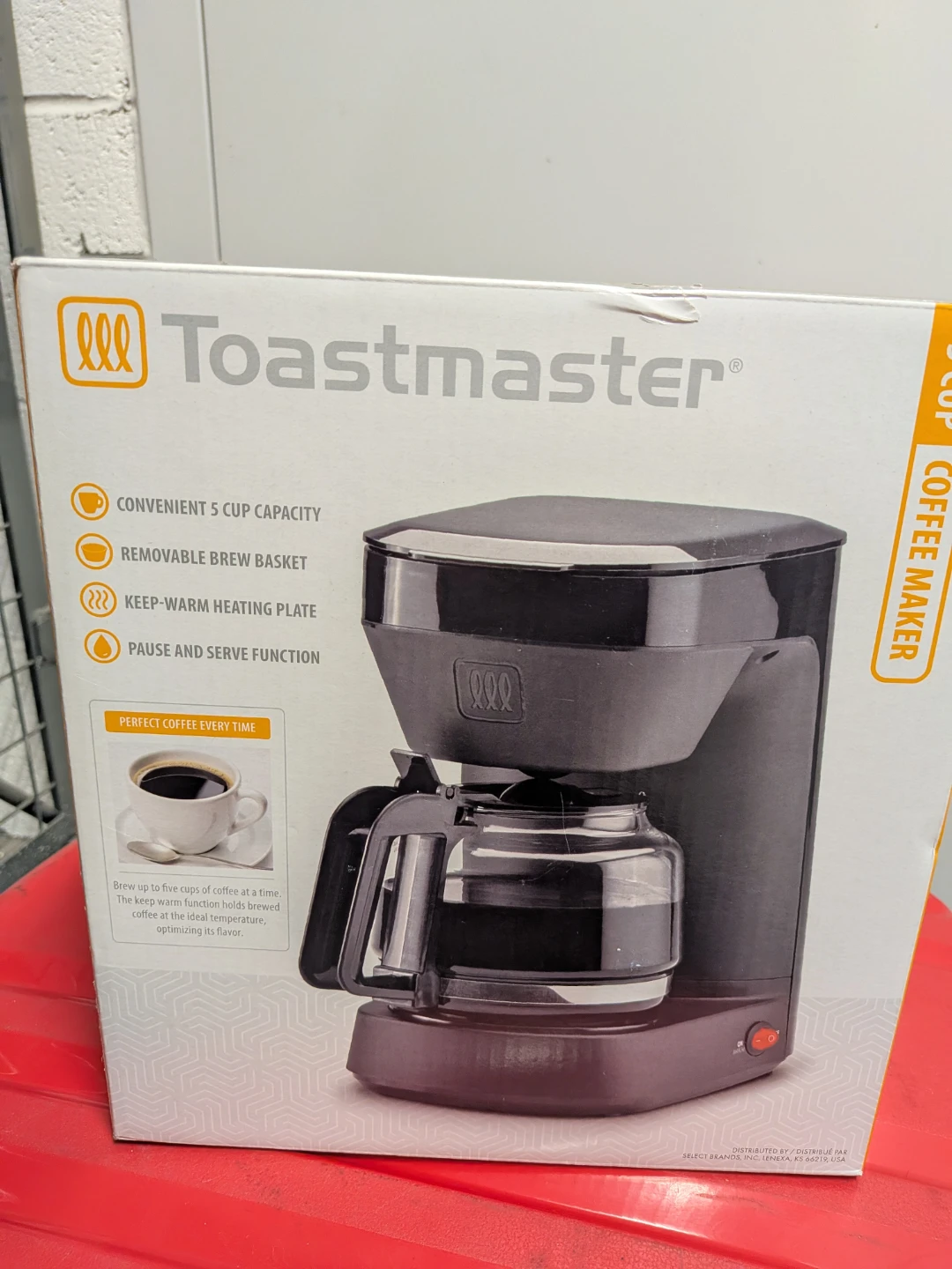 Toastmaster 5-Cup Coffee Maker