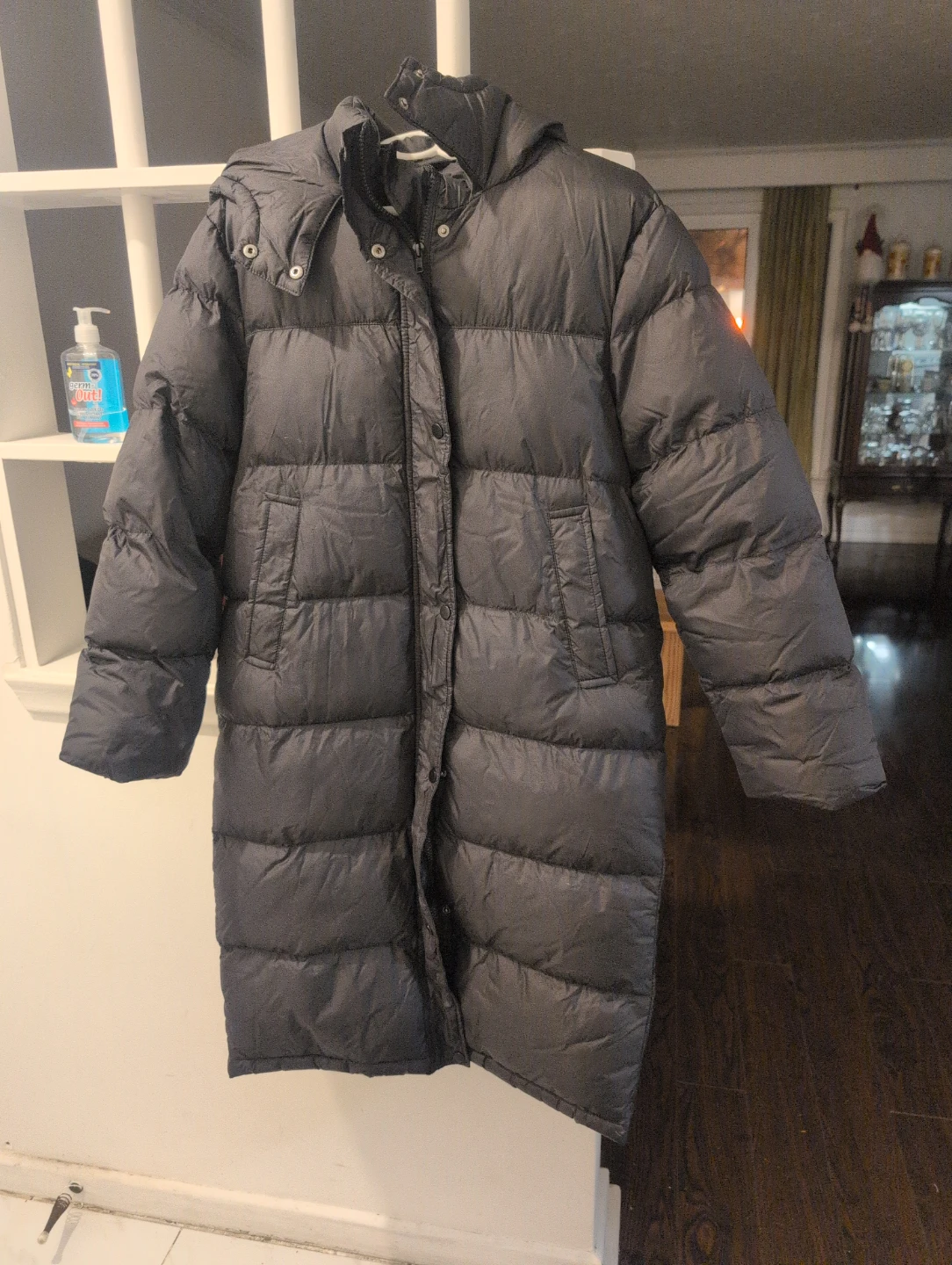 Grey Puffer Winter Coat