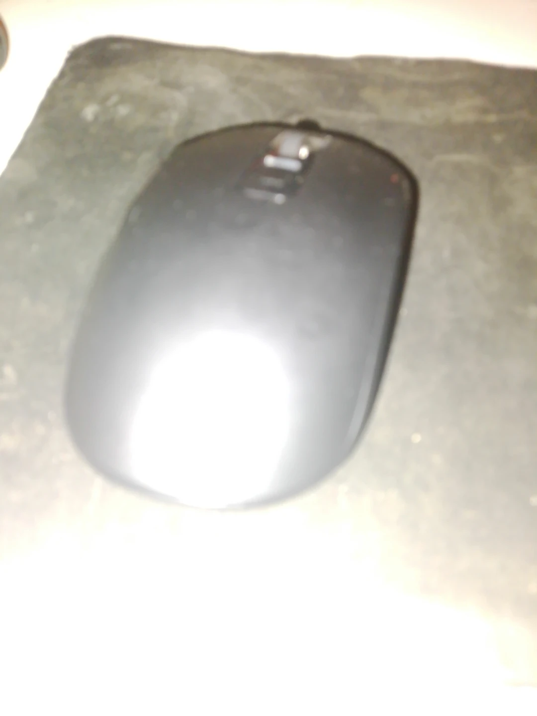 Black Wireless Computer Mouse
