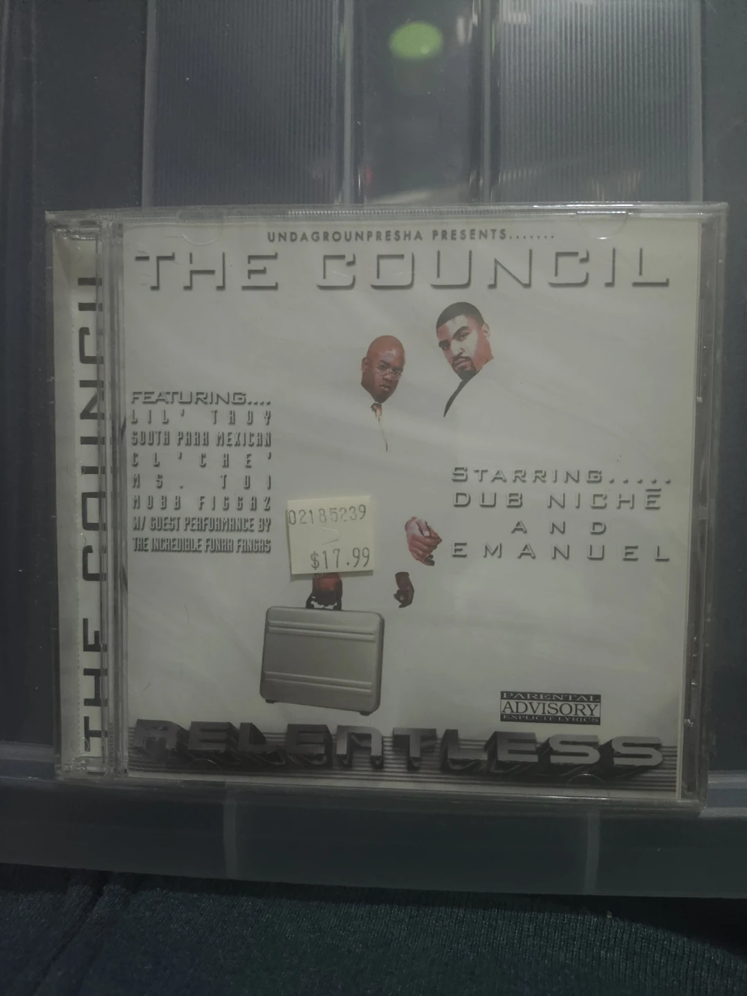 The Council Relentless CD