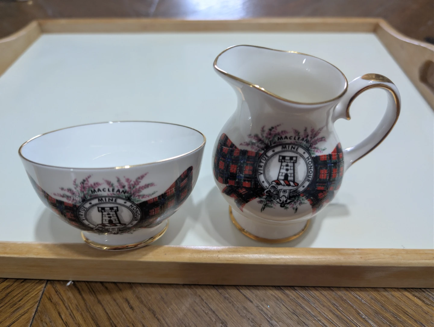 Royal Grafton Sugar Bowl and Creamer Set - photo 2