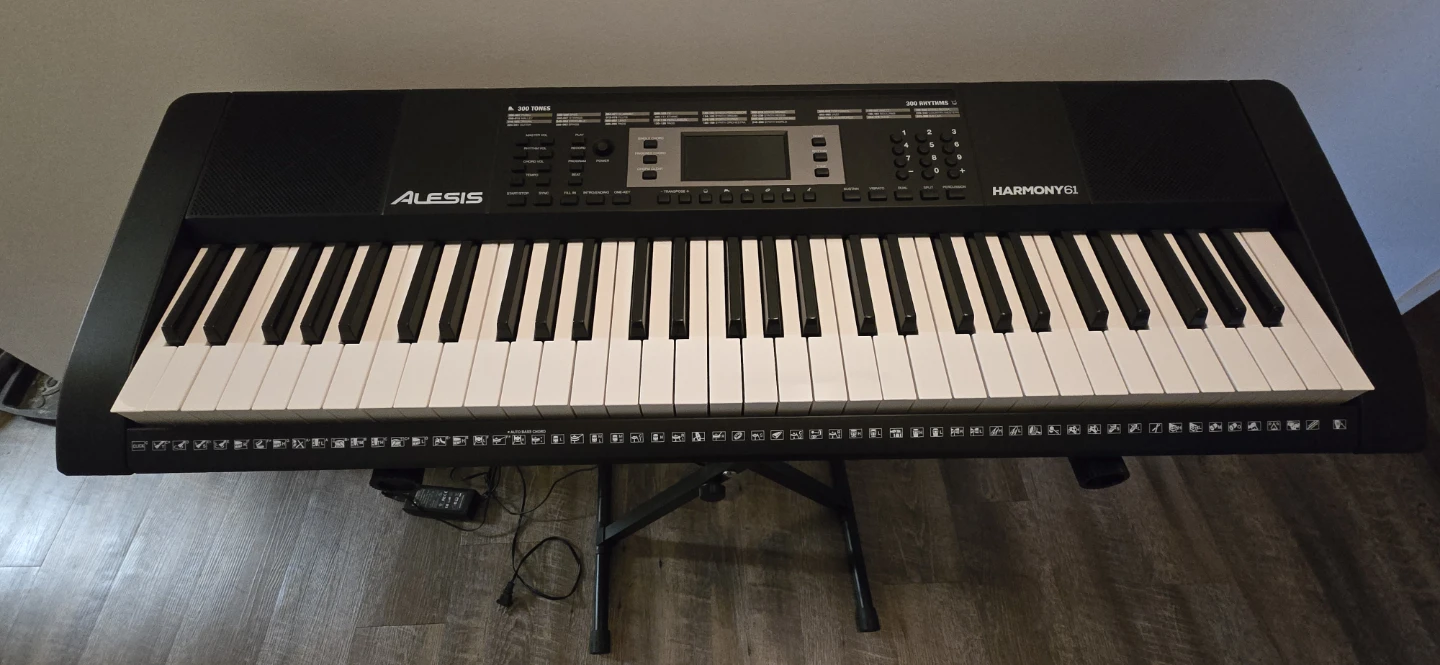 Alesis Harmony 61 Keyboard with Stand