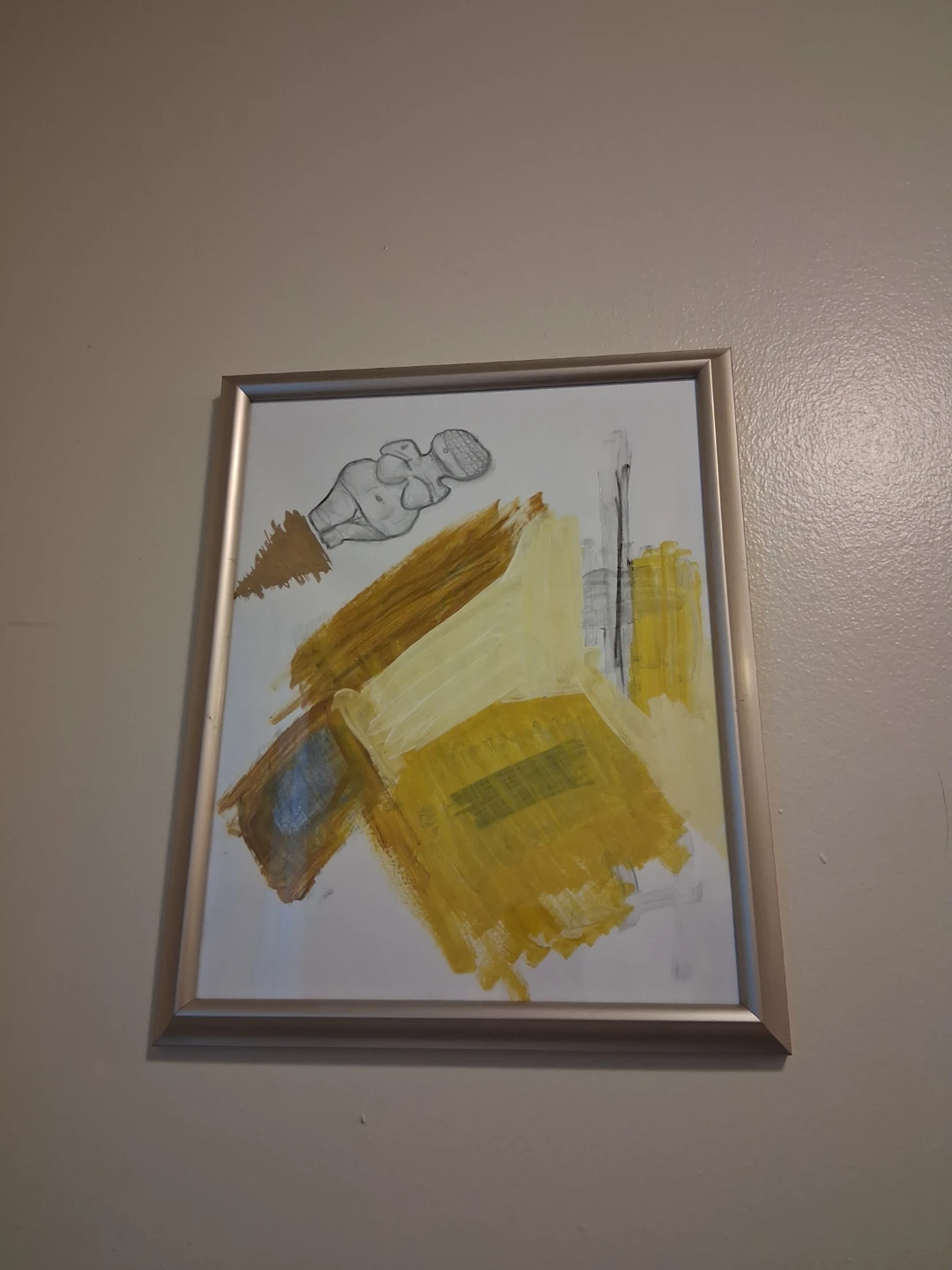 Framed Abstract Art original - photo 2