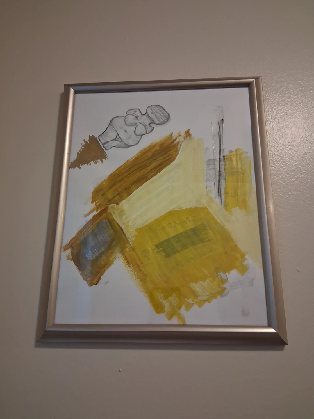Framed Abstract Art original - photo 4