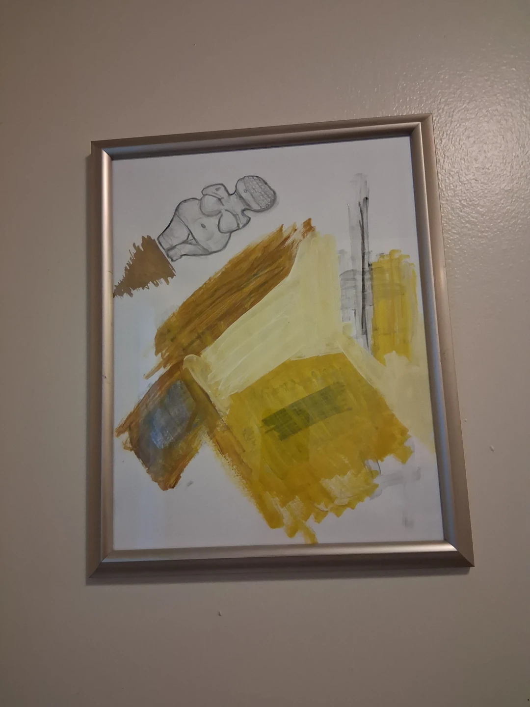 Framed Abstract Art original - photo 5