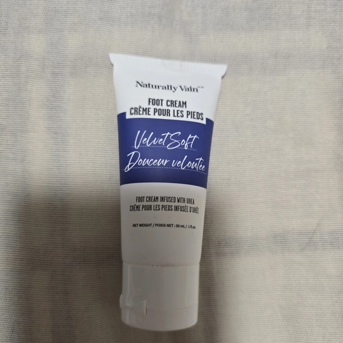 Naturally Vain Velvet Soft Foot Cream 30ml