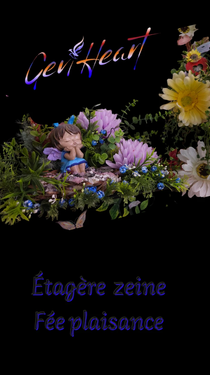 Étagère zéine fée plaisance Cevi Heart - photo 2