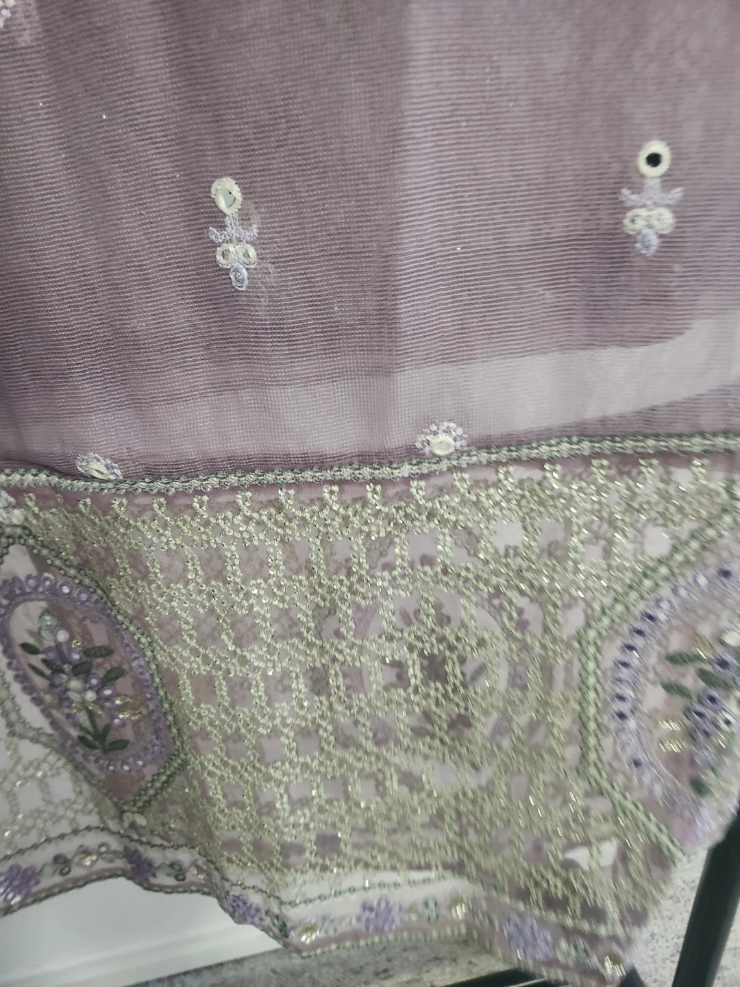 Light Green short Frock with Dupatta and Plazu - photo 2