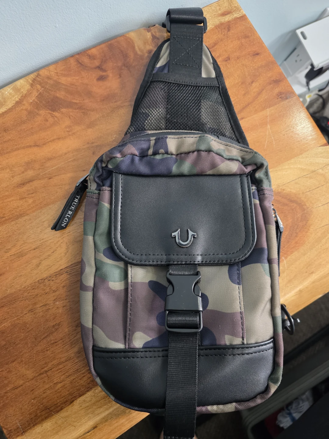 True Religion Camo Sling Bag