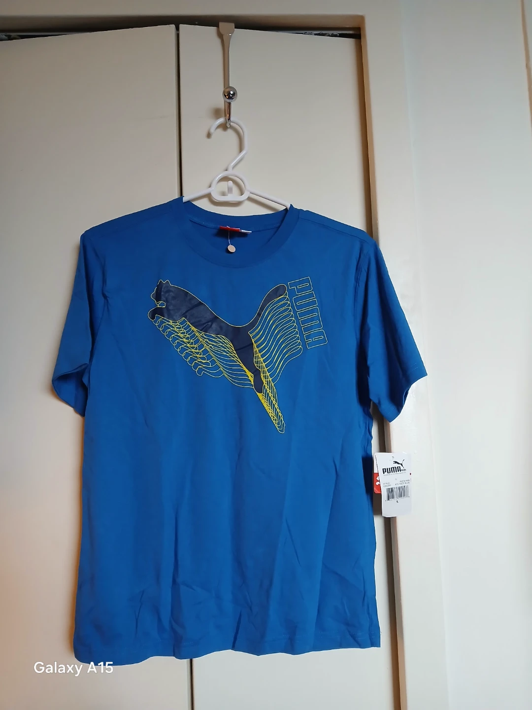 Puma Blue Graphic T-Shirt