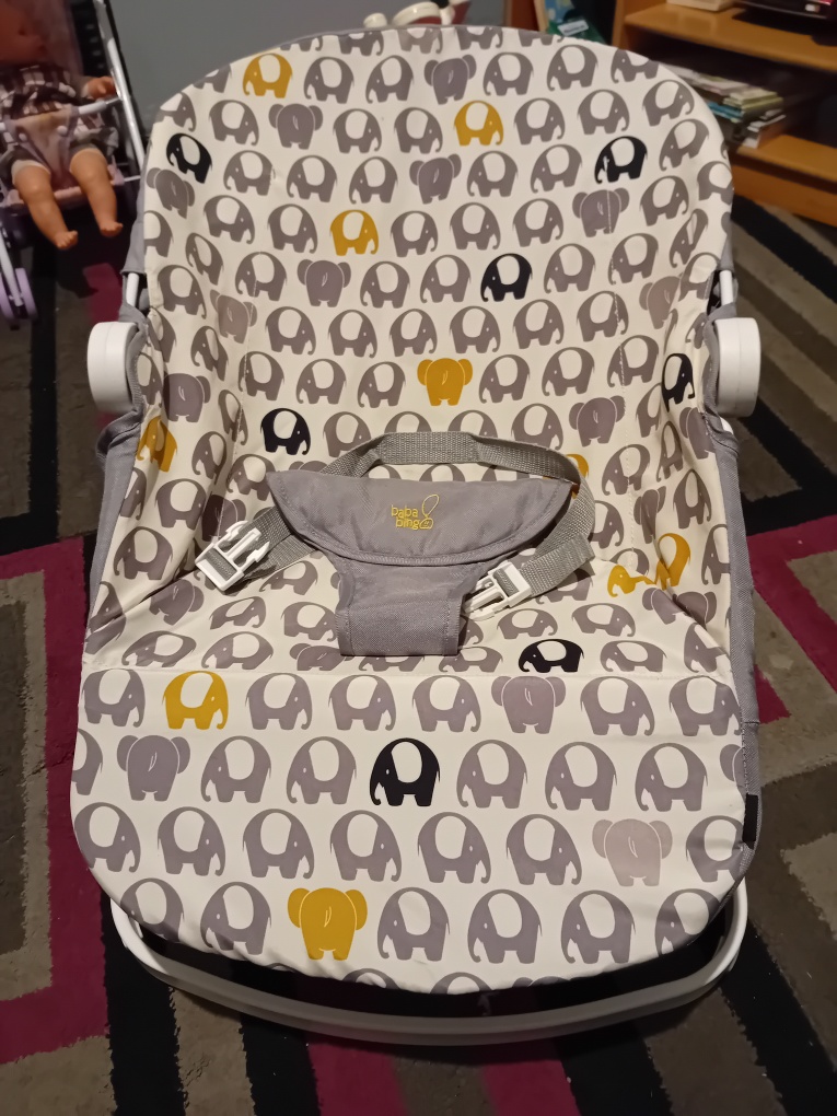 Baby Bouncer Chair - Elephant Print - photo 2