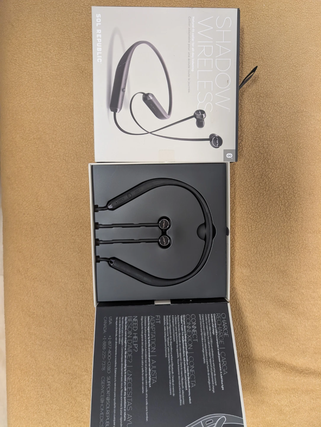 Sol Republic Shadow Wireless Neckband Headphones