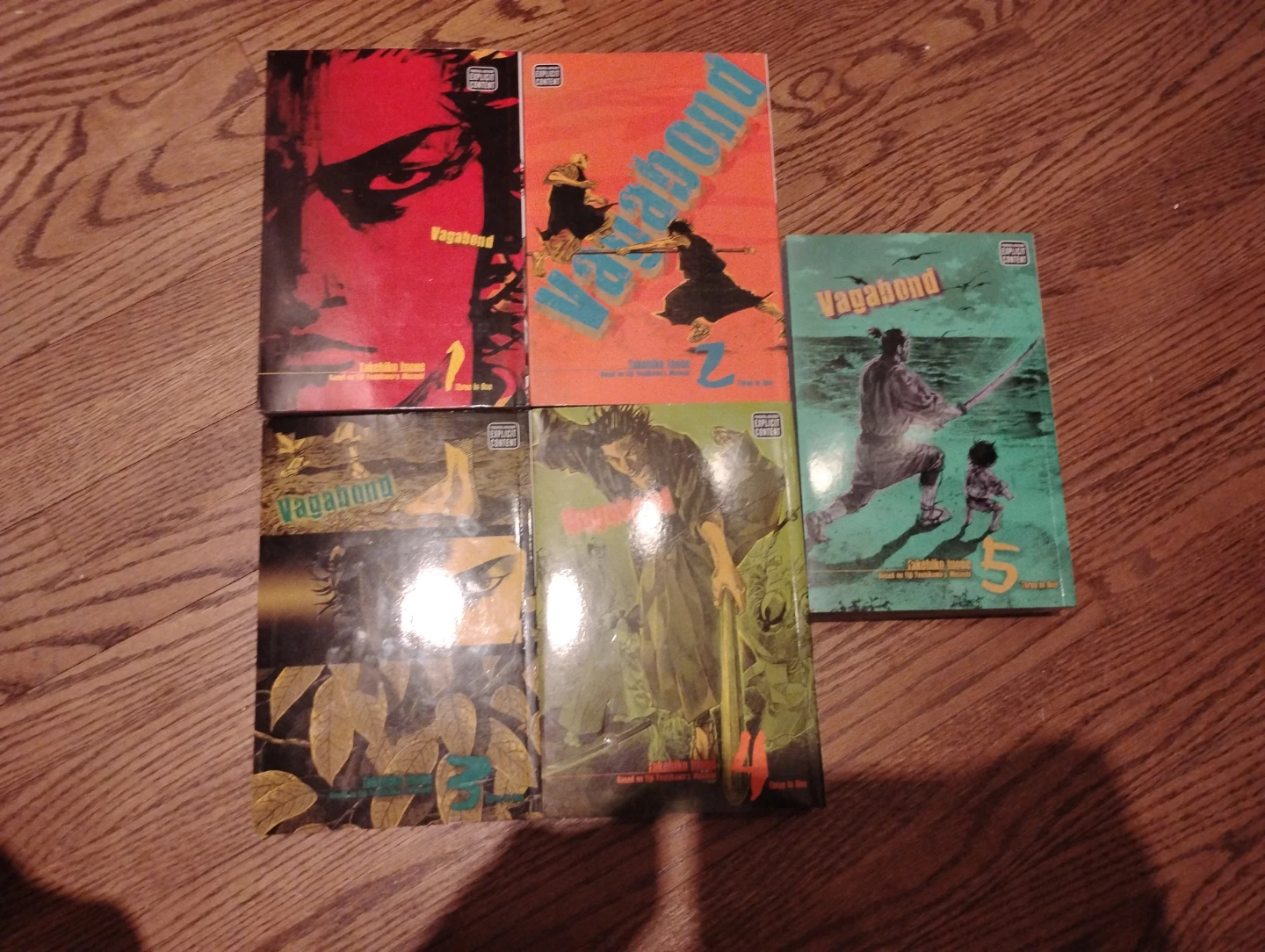 Vagabond Vizbig Manga Volumes 1-5 - photo 2