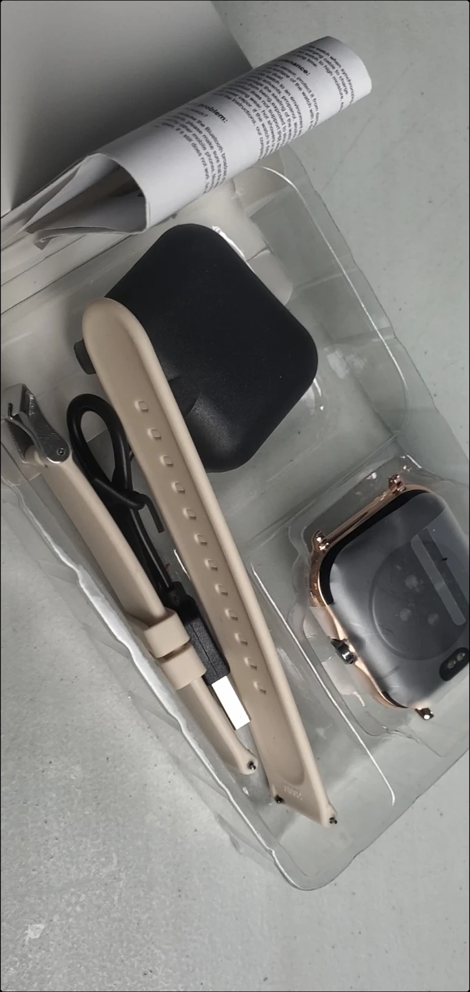 Smart Watch with Rose Gold Case and Pink Band - photo 2