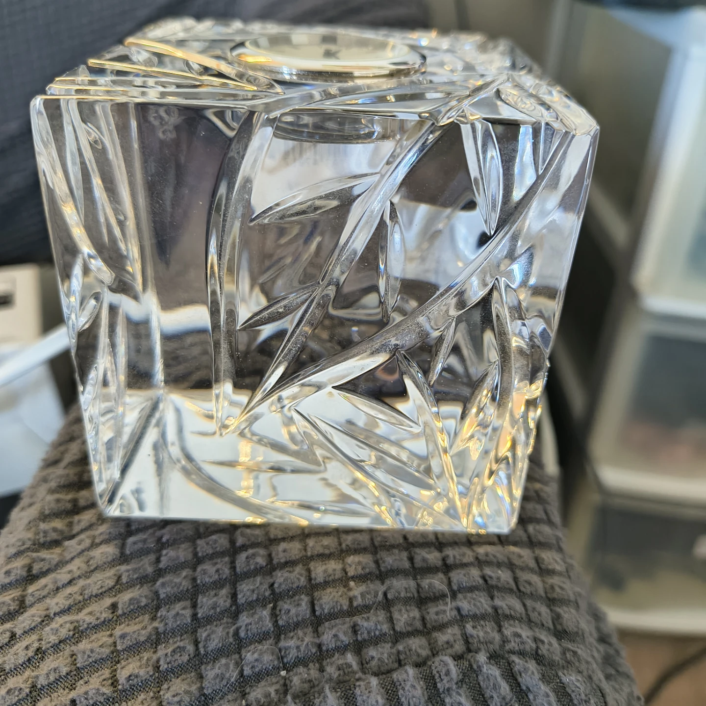 Royal Doulton Crystal Table Clock - photo 2