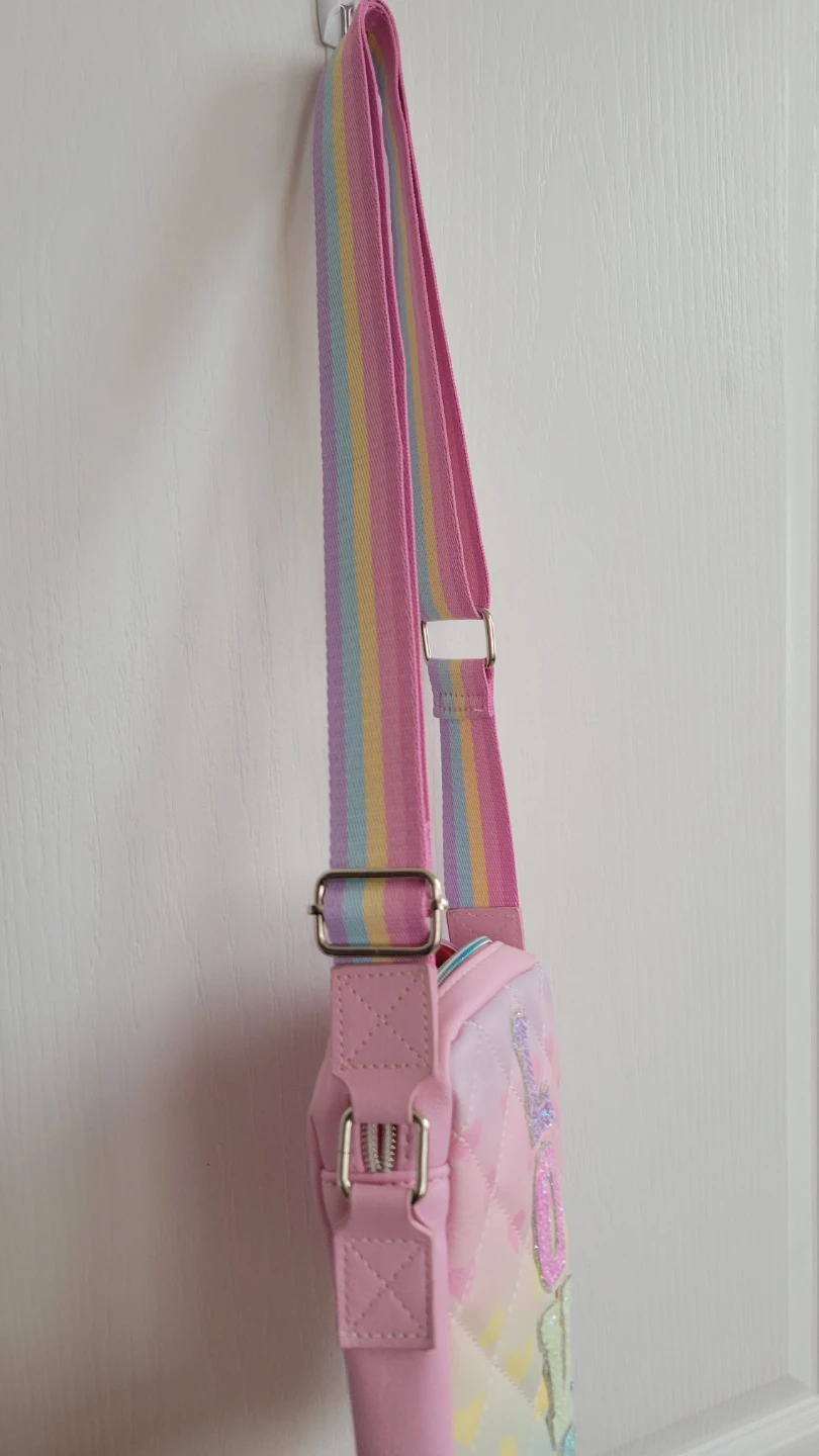 Miss Gwen OMG Pink Pastel Quilted Crossbody Bag - photo 2