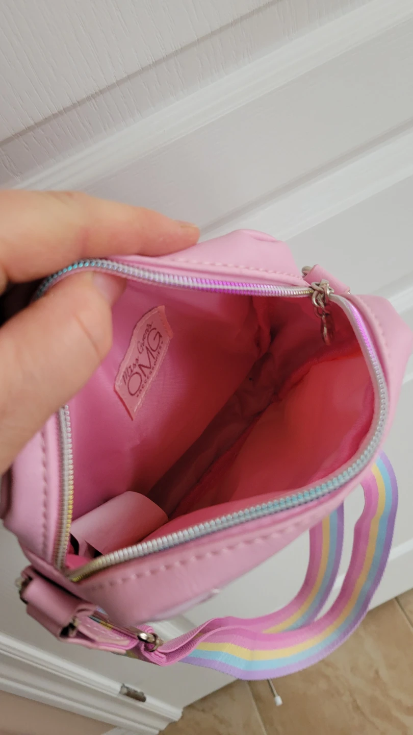 Miss Gwen OMG Pink Pastel Quilted Crossbody Bag - photo 5