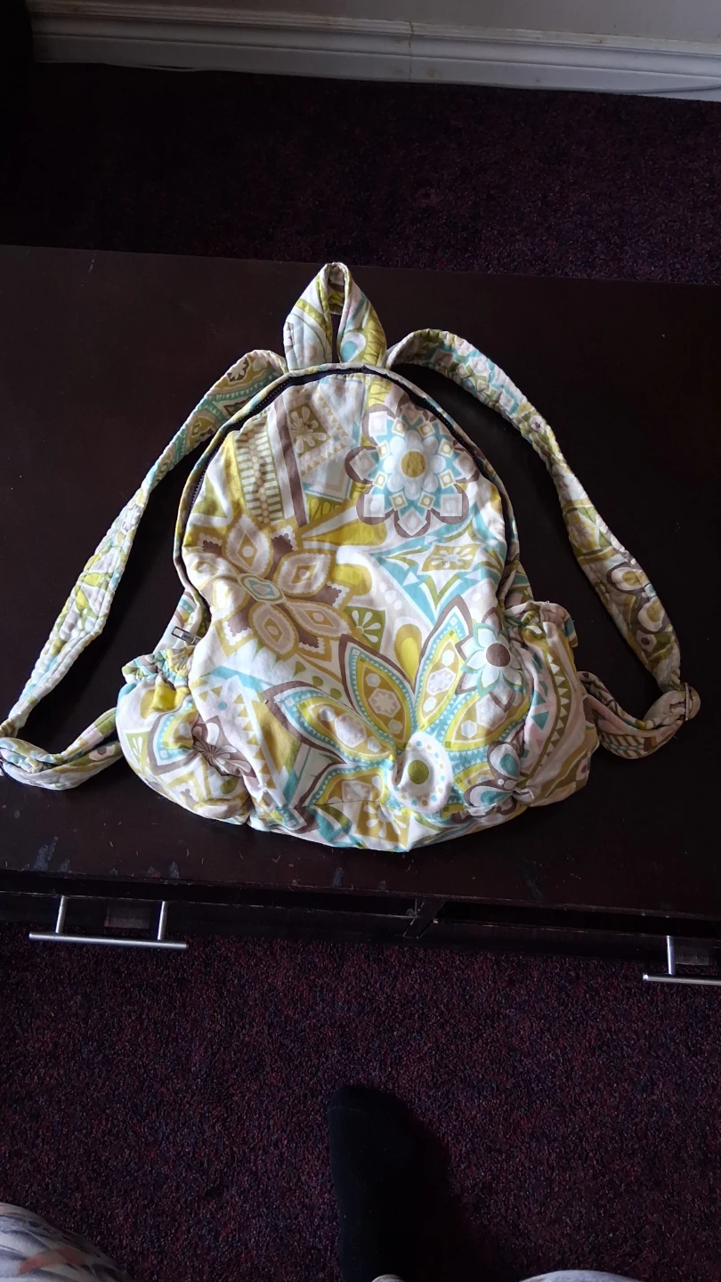 Unique Cloth Pattern Backpack