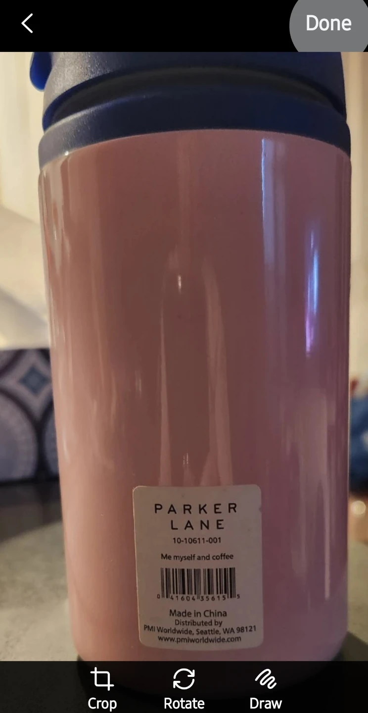 ❤️ Parker Lane "Me, myself, and coffee" Tumbler - photo 3
