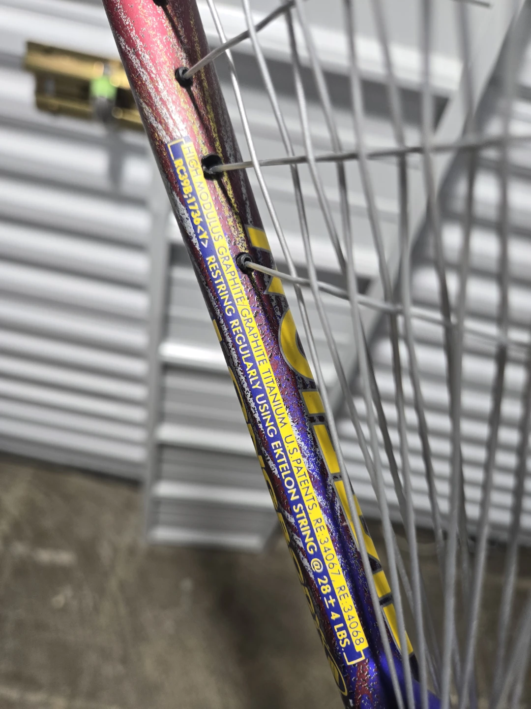 E-Force Morph-Slam Titanium Powerweb Racquet - photo 5