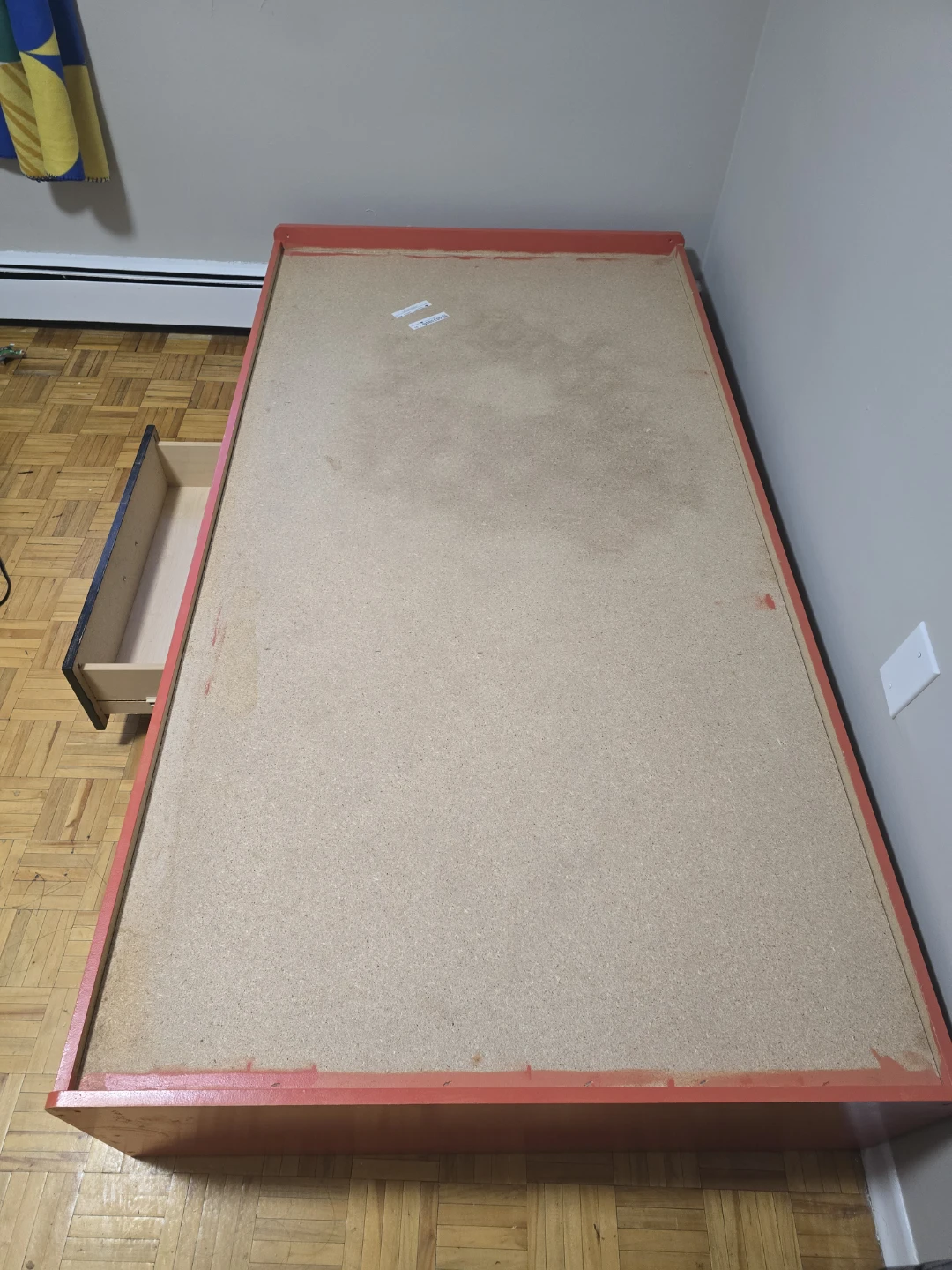 Twin Bed Frame with Storage Drawers And Mattress - photo 2