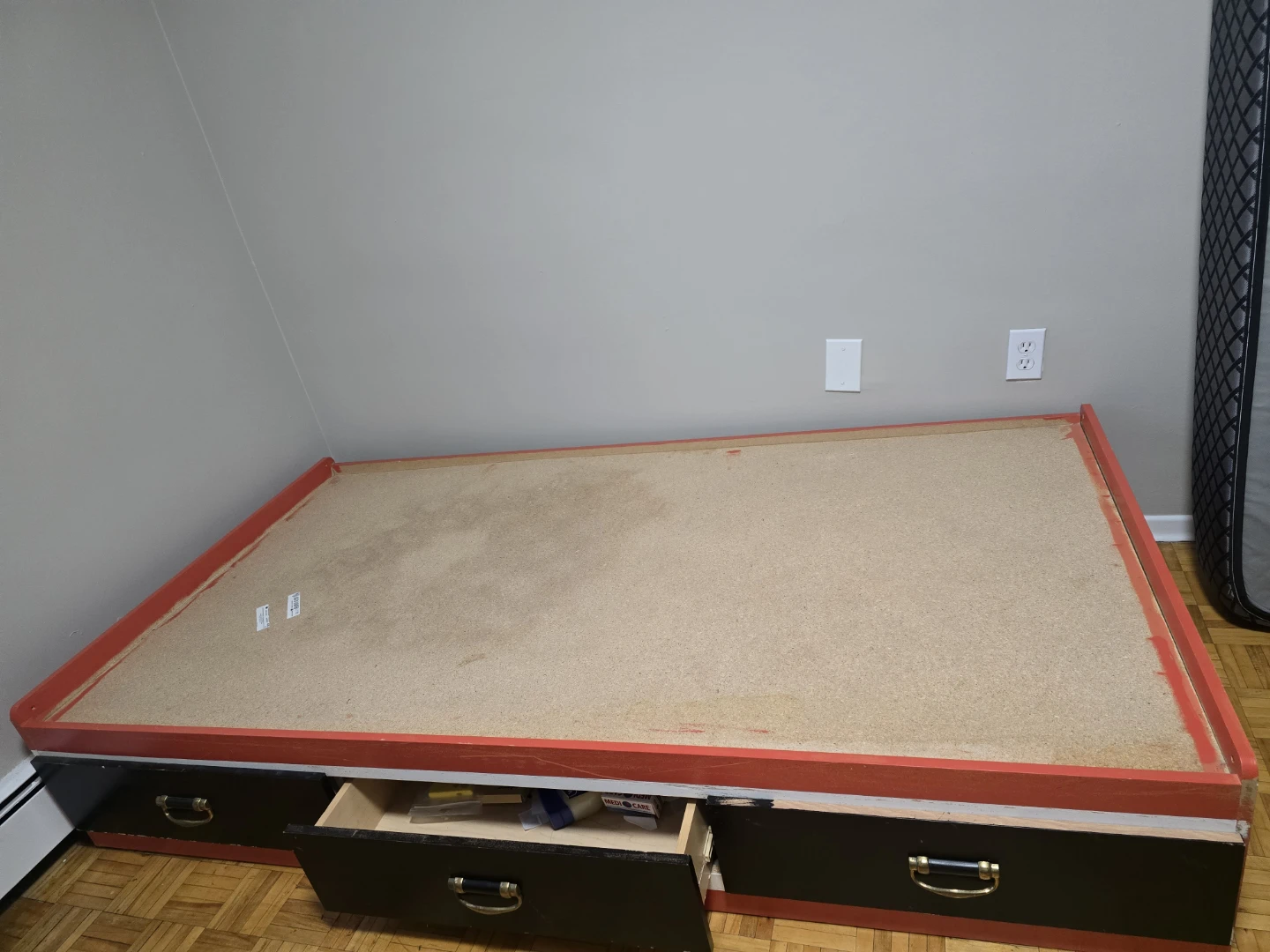 Twin Bed Frame with Storage Drawers And Mattress - photo 3