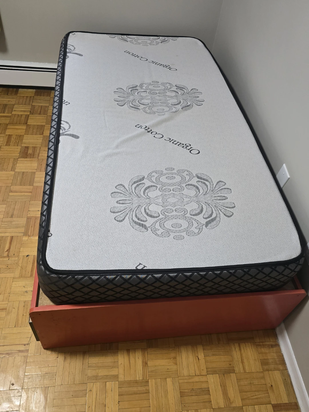 Twin Bed Frame with Storage Drawers And Mattress - photo 5