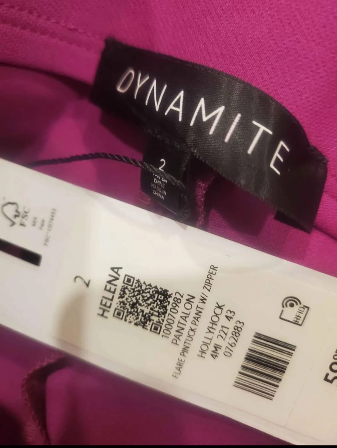 DYNAMITE HELENA Flare Pintuck Pants - photo 4