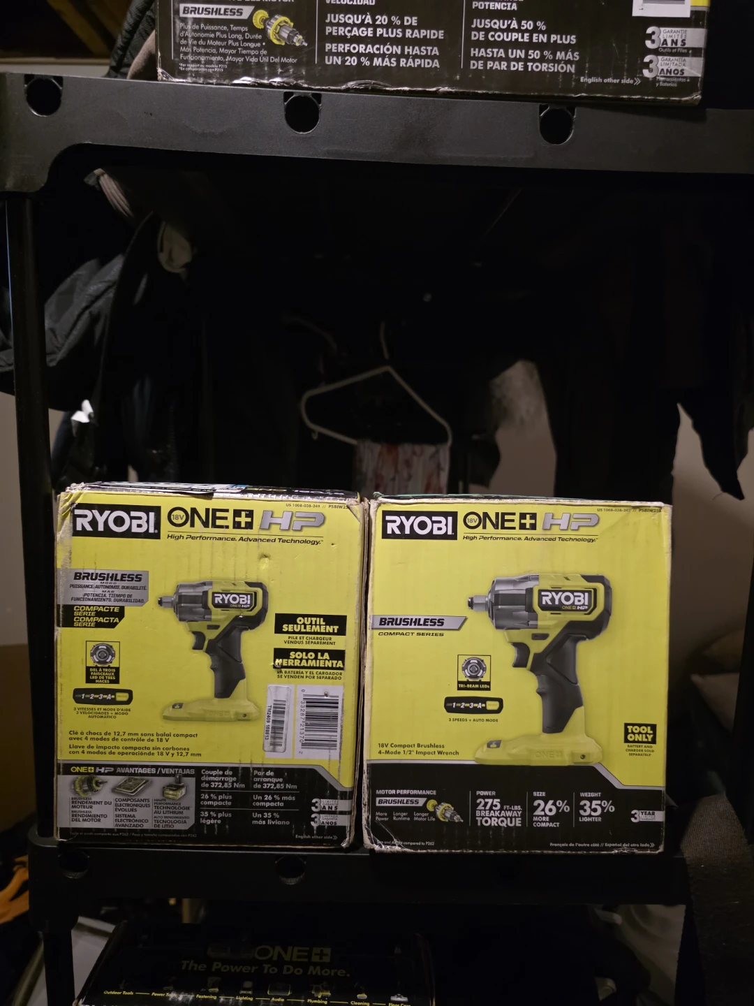 Ryobi ONE+ HP 18V Compact Brushless 1/2" Impact Wrench