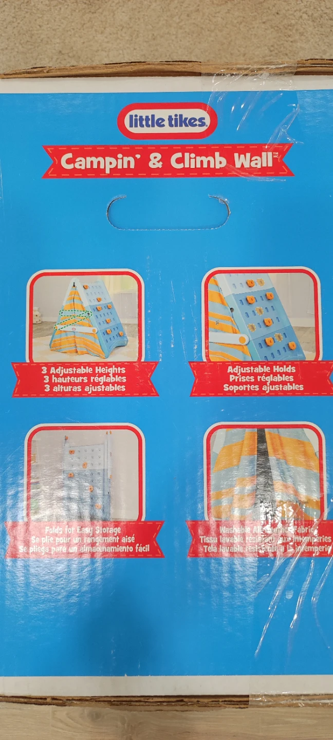 Little Tikes Campin' & Climb Wall - photo 2