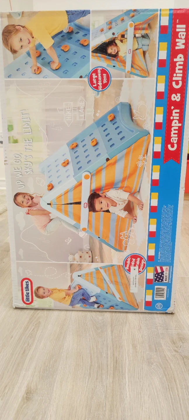 Little Tikes Campin' & Climb Wall - photo 3