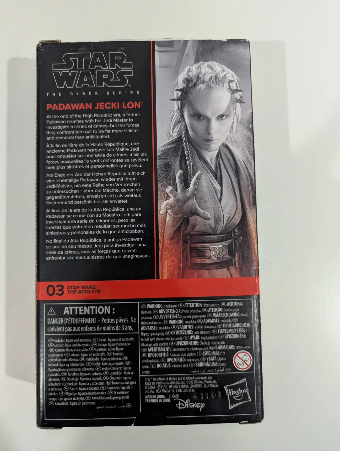 Star Wars The Black Series Padawan Jecki Lon Action Figure - photo 4