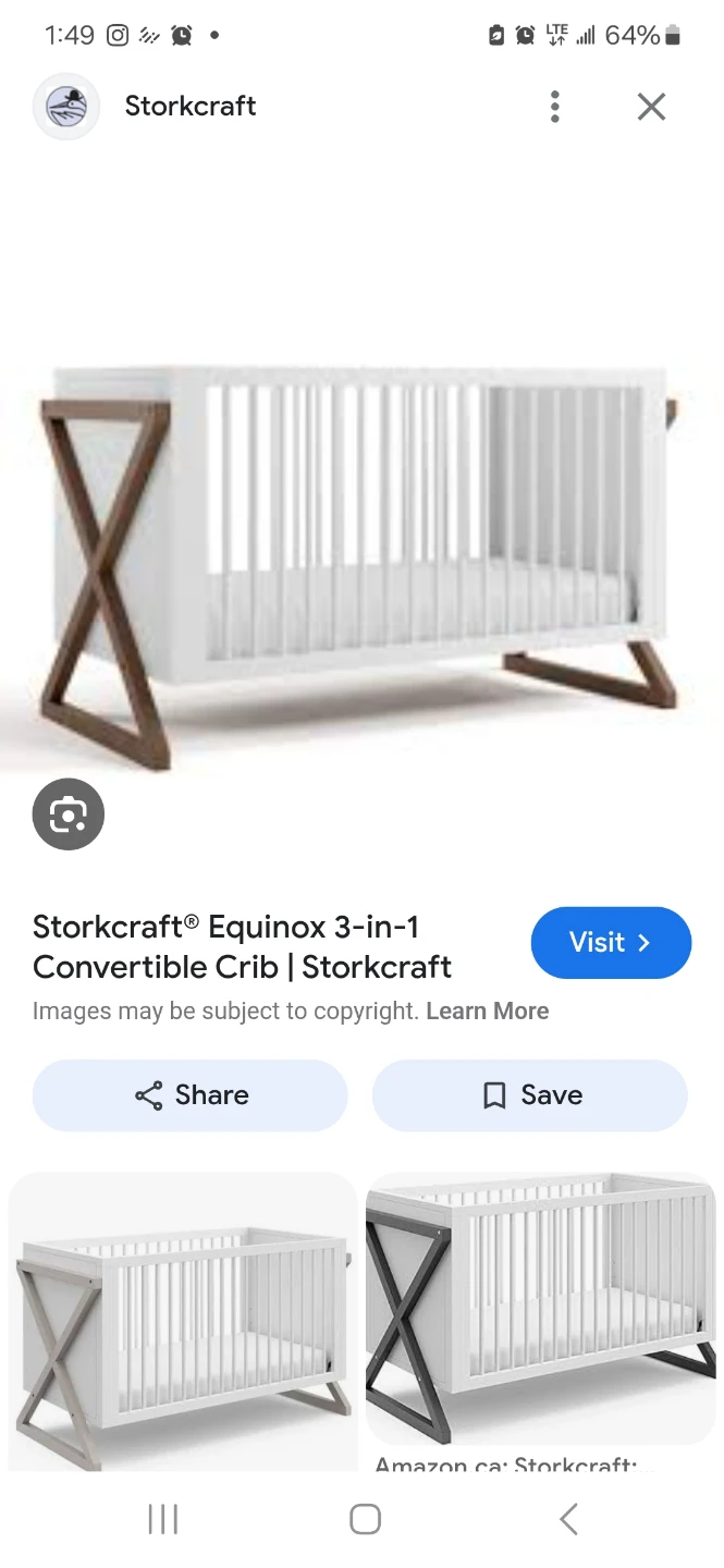 Storkcraft Equinox 3-in-1 Convertible Crib - photo 3