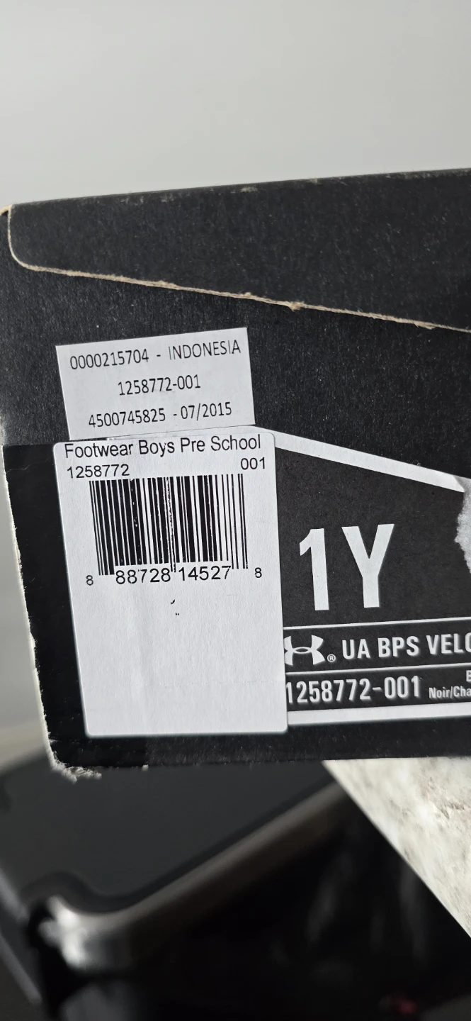 Under Armour Boys Pre School Running Shoes Size 1Y - photo 5