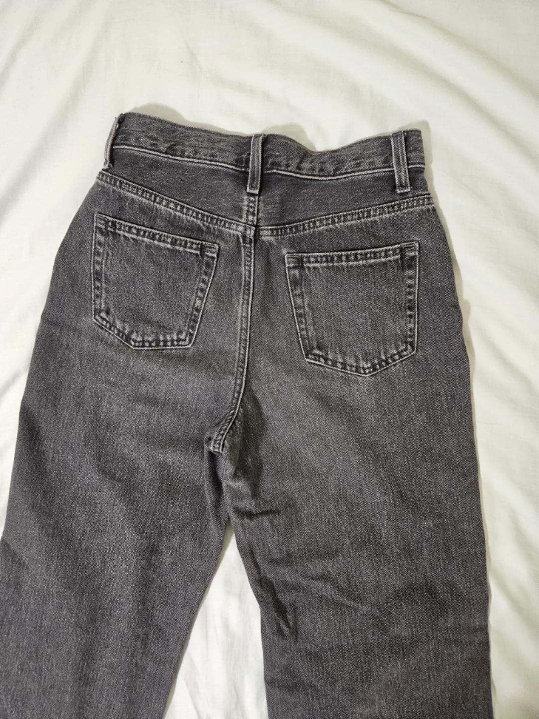 UNIQLO Women's Grey Denim Jeans - Waist 24 inch - photo 3