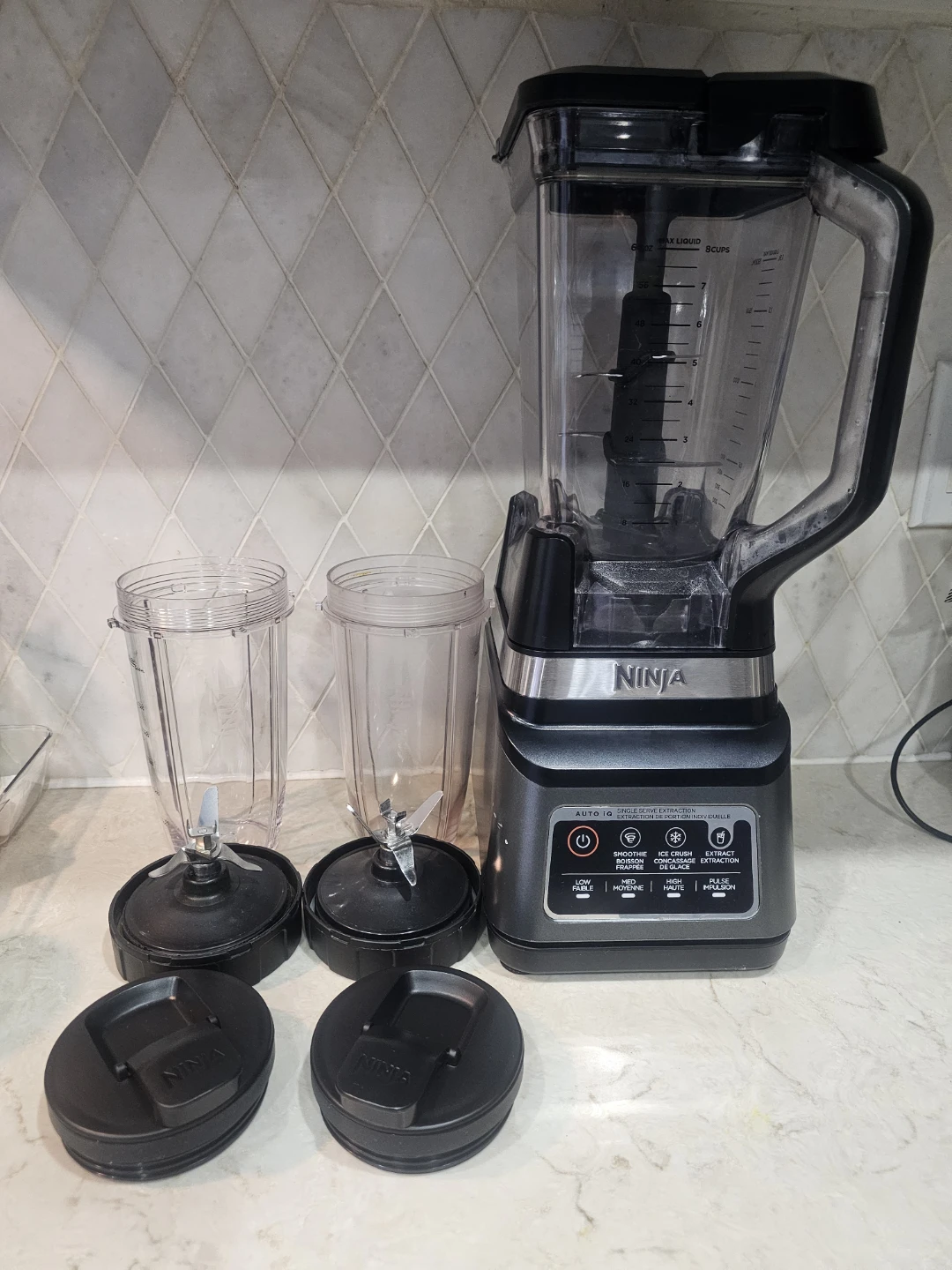 Ninja Blender AUTO iQ Single serve extraction  1400watt - photo 2