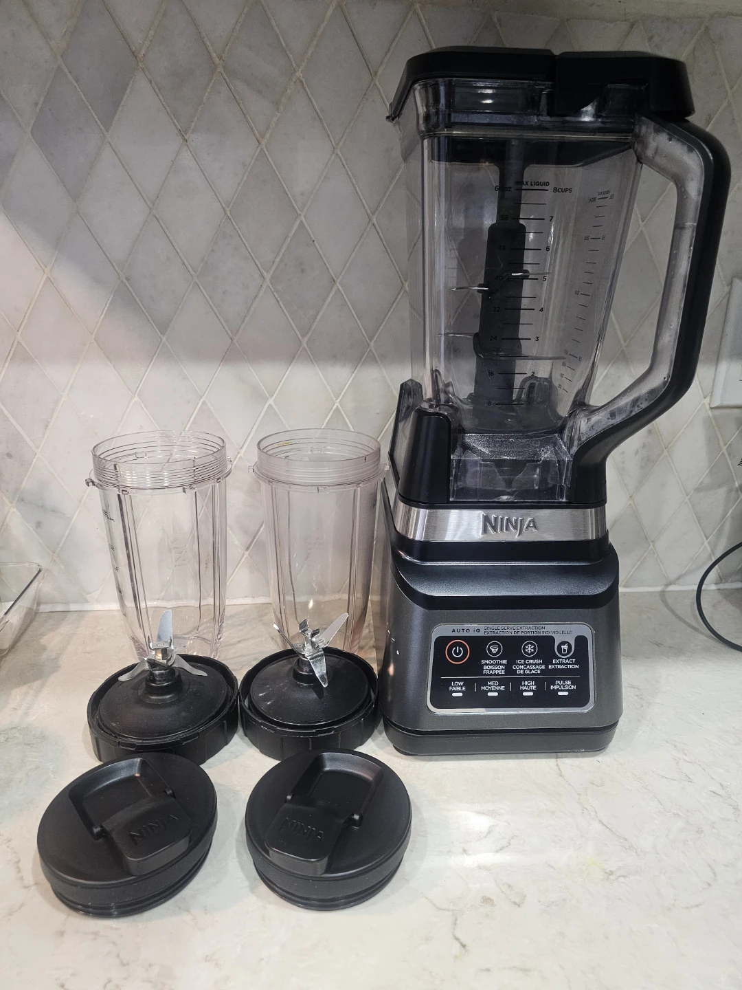 Ninja Blender AUTO iQ Single serve extraction  1400watt - photo 3