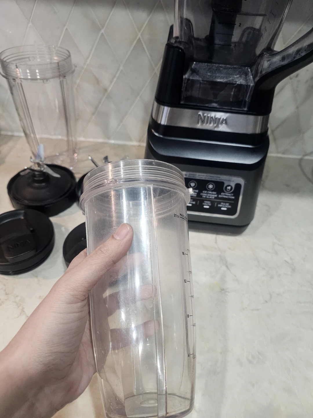 Ninja Blender AUTO iQ Single serve extraction  1400watt - photo 5