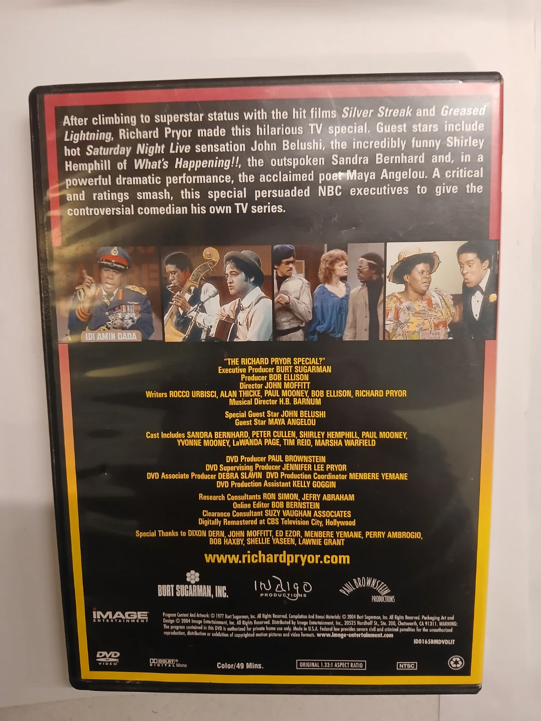 The Richard Pryor Show TV RARE OUT OF PRINT DVD - photo 2