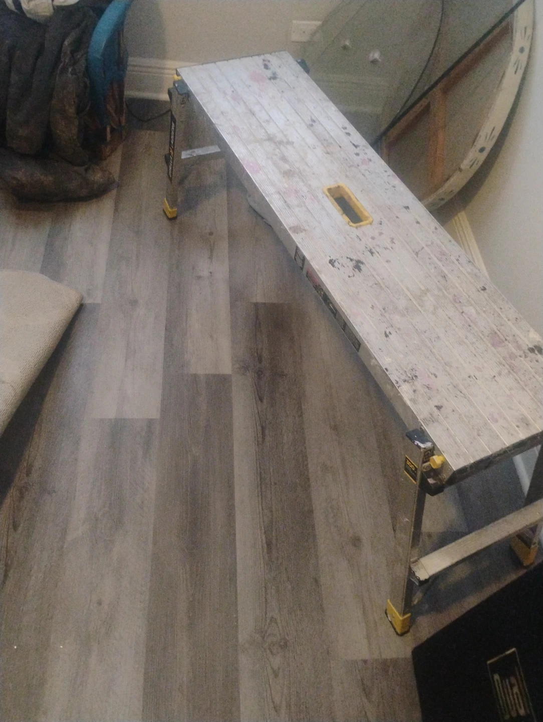 Folding Step Stool Platform