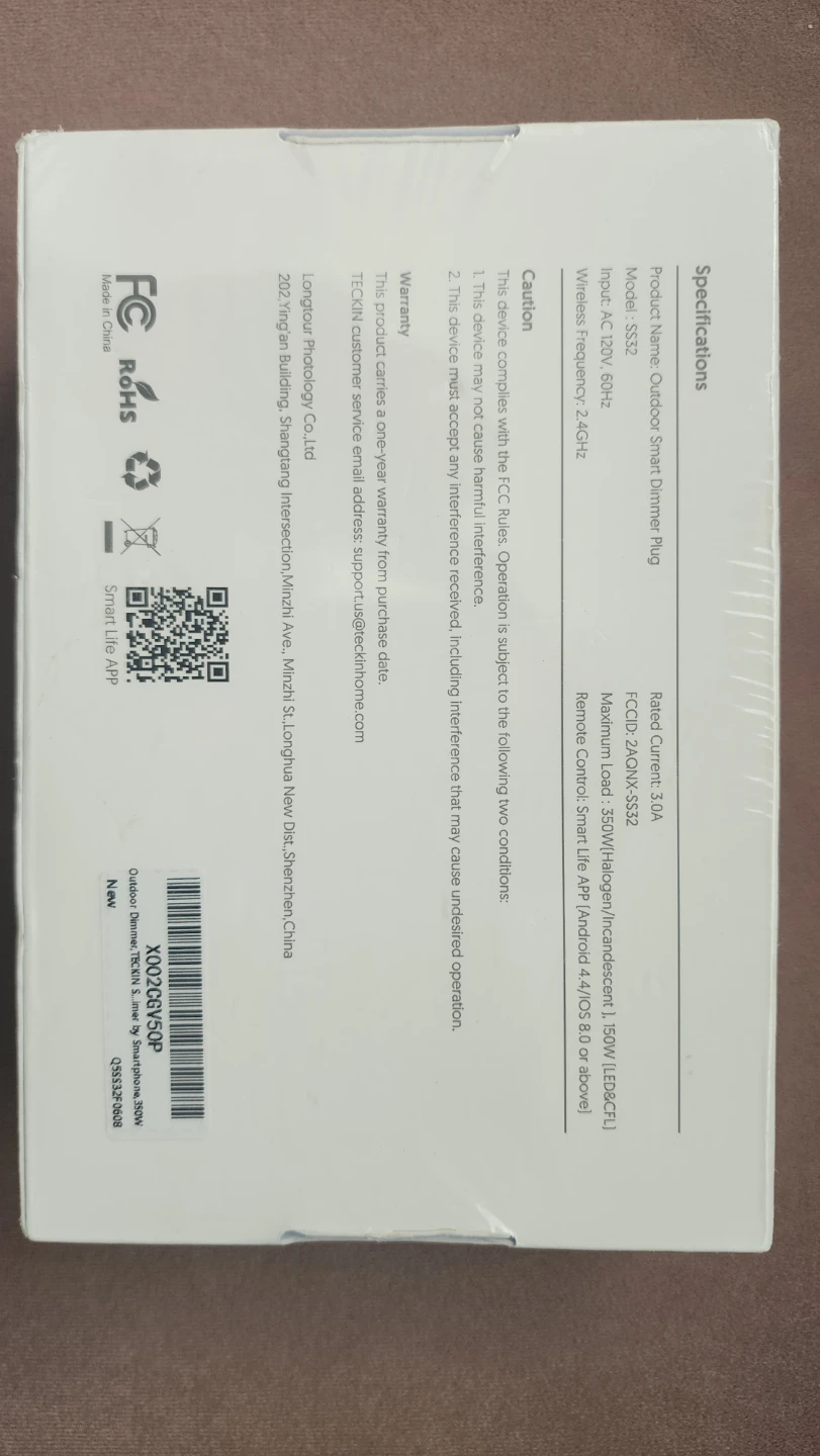 TECKIN SS32 Outdoor Smart Dimmer Plug - photo 2
