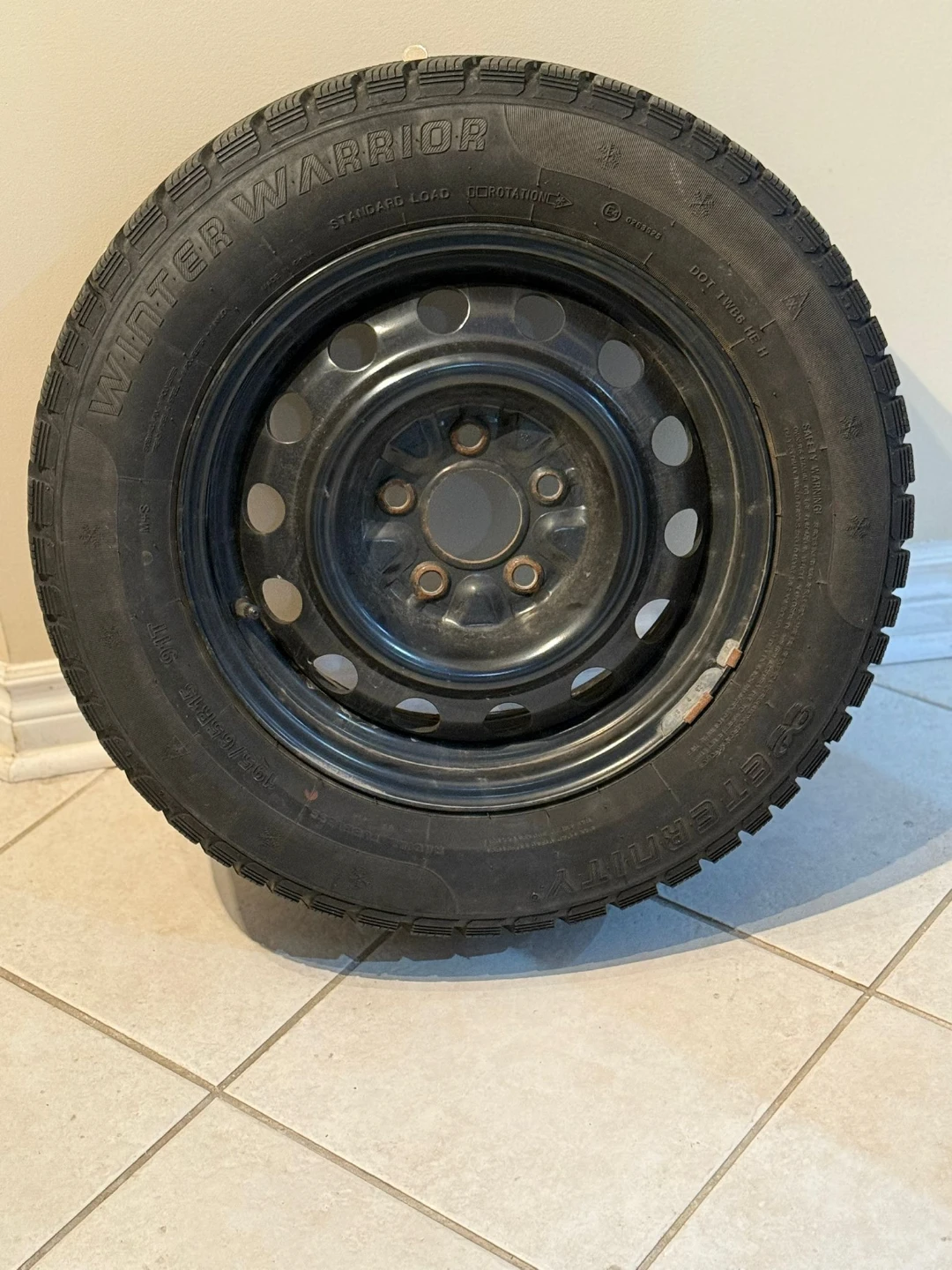 Winter Warrior Snow Tires 195/65R15
