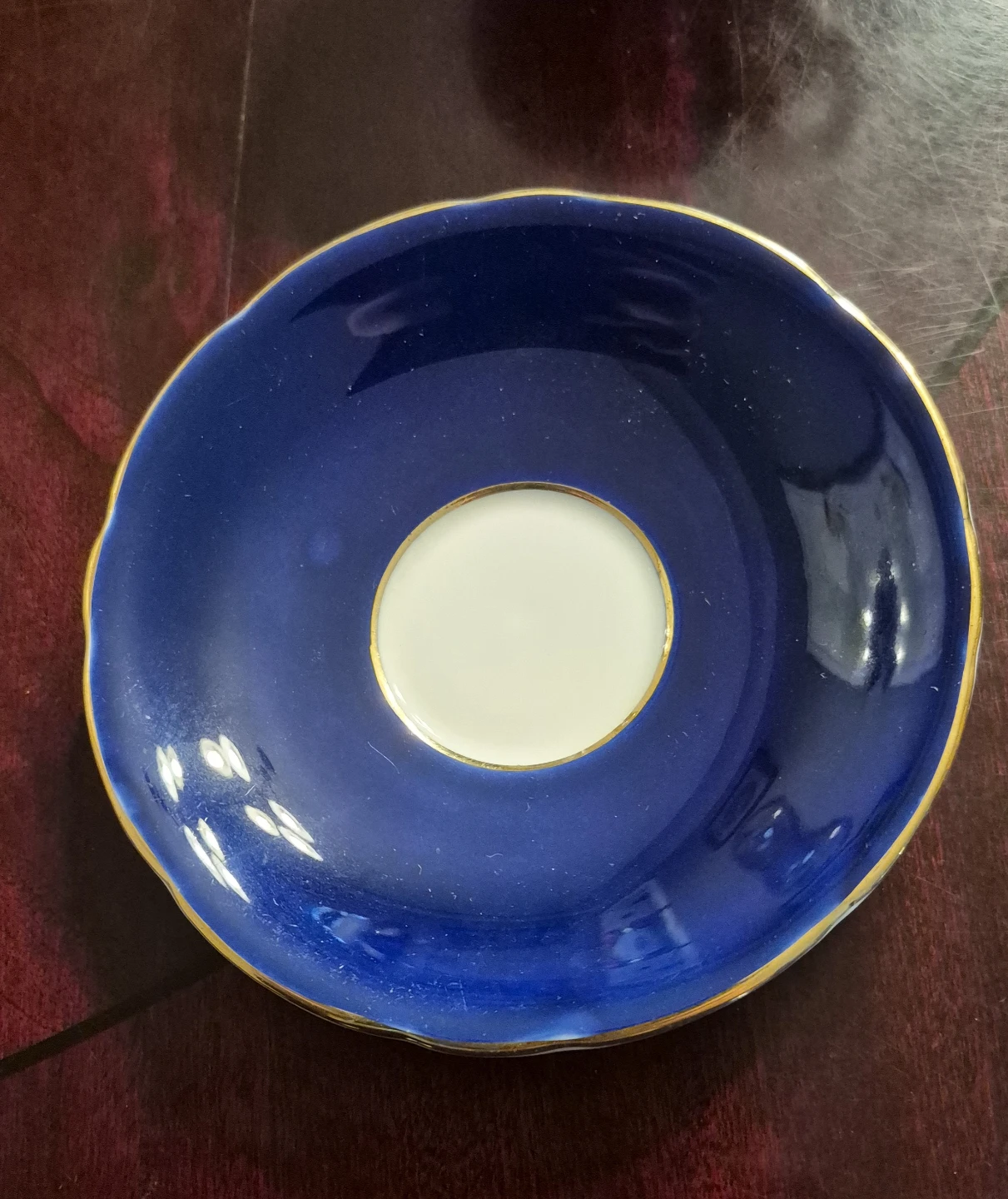 Aynsley England  Morning Glory teacup & saucer - photo 5